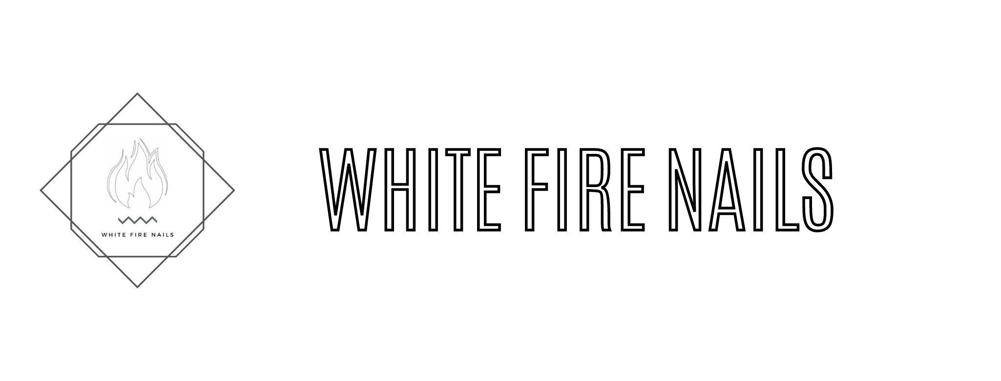 White Fire Nails