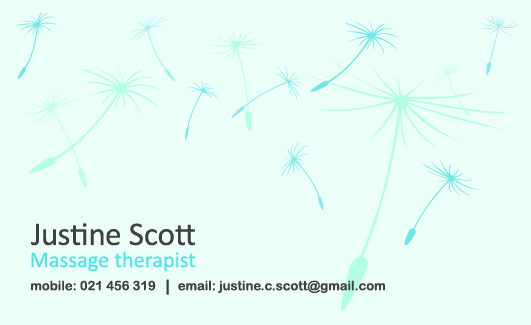 Justine Scott Massage Therapist