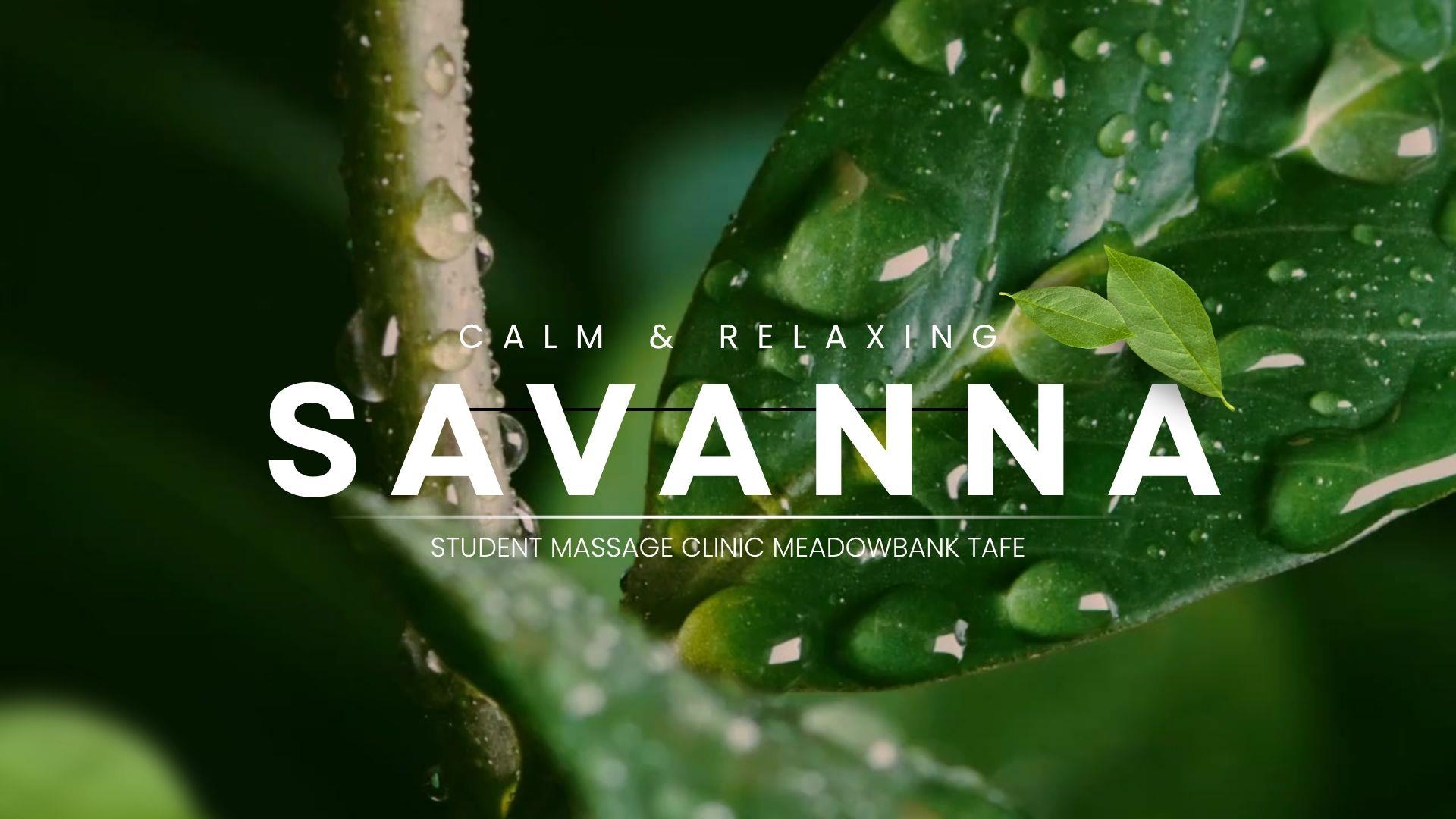 Meadowbank Tafe, Savanna Student Massage Therapy Clinic