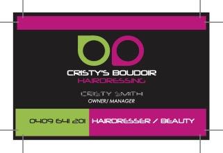 Cristy's Boudoir Hairdressing