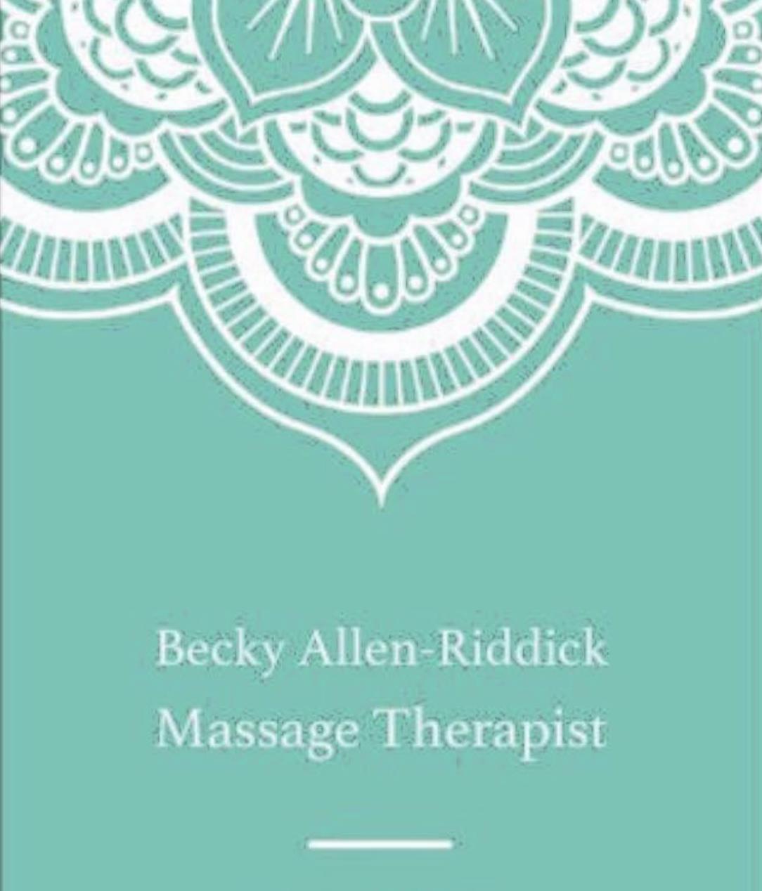 Becky Allen-Riddick Massage Therapist