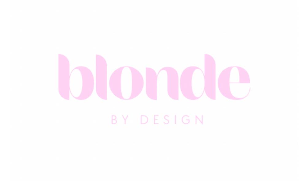 Blonde By Design