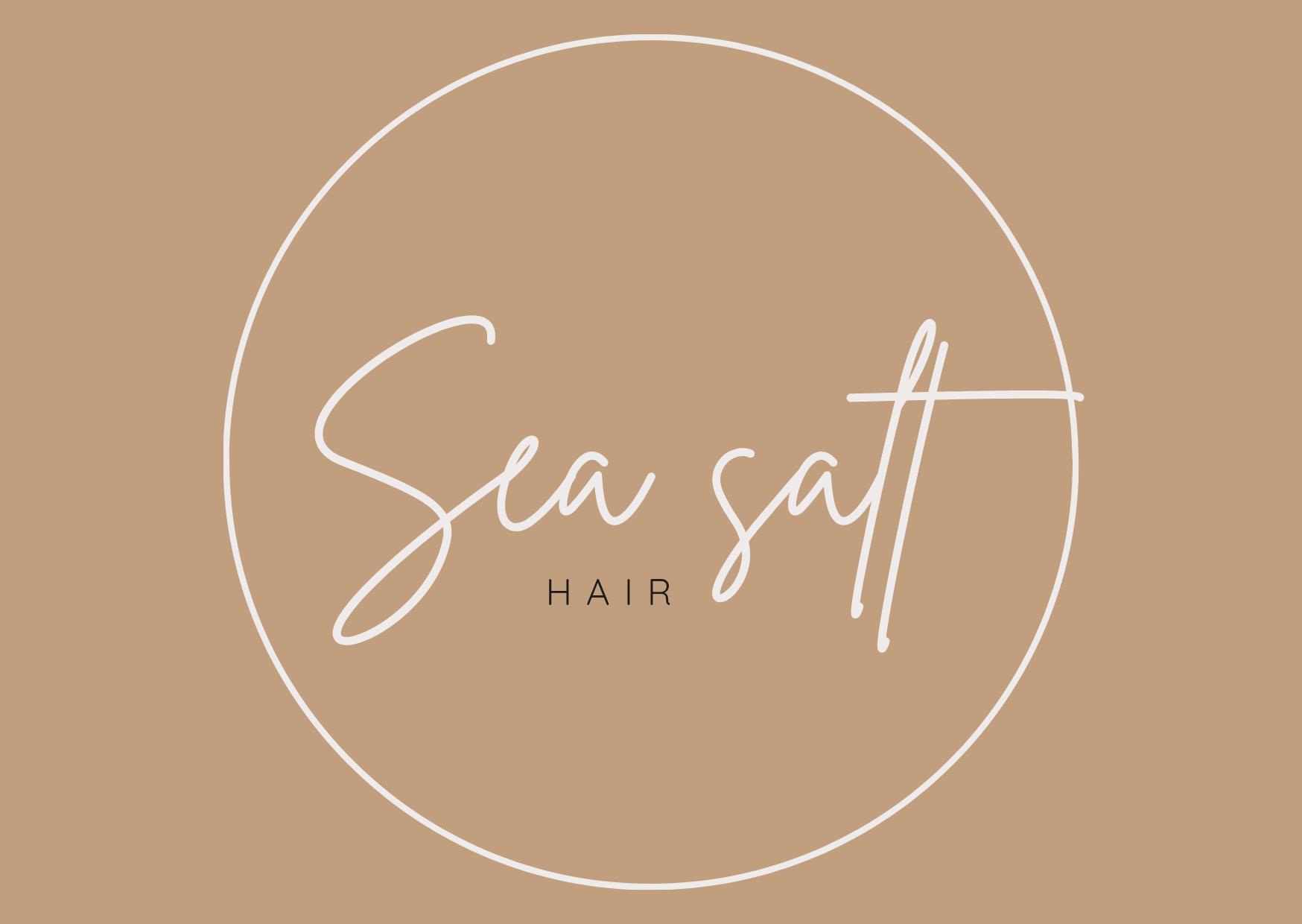 Sea salt hair