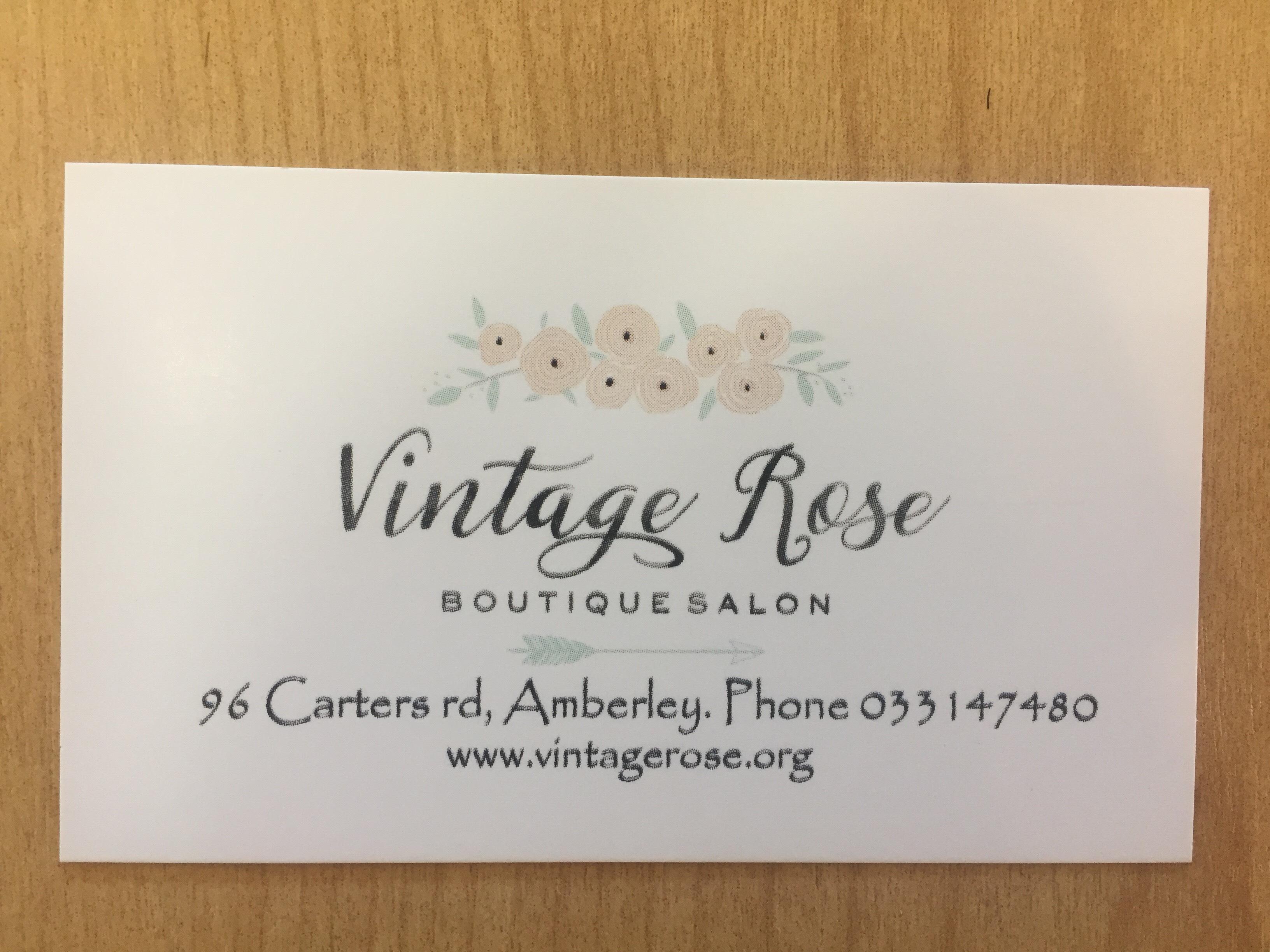 Vintage Rose Boutique Salon