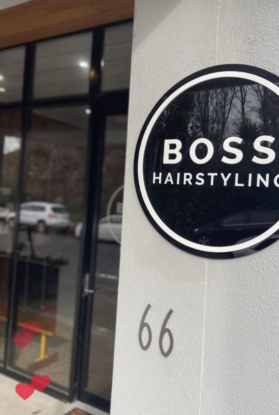 boss hairstyling.