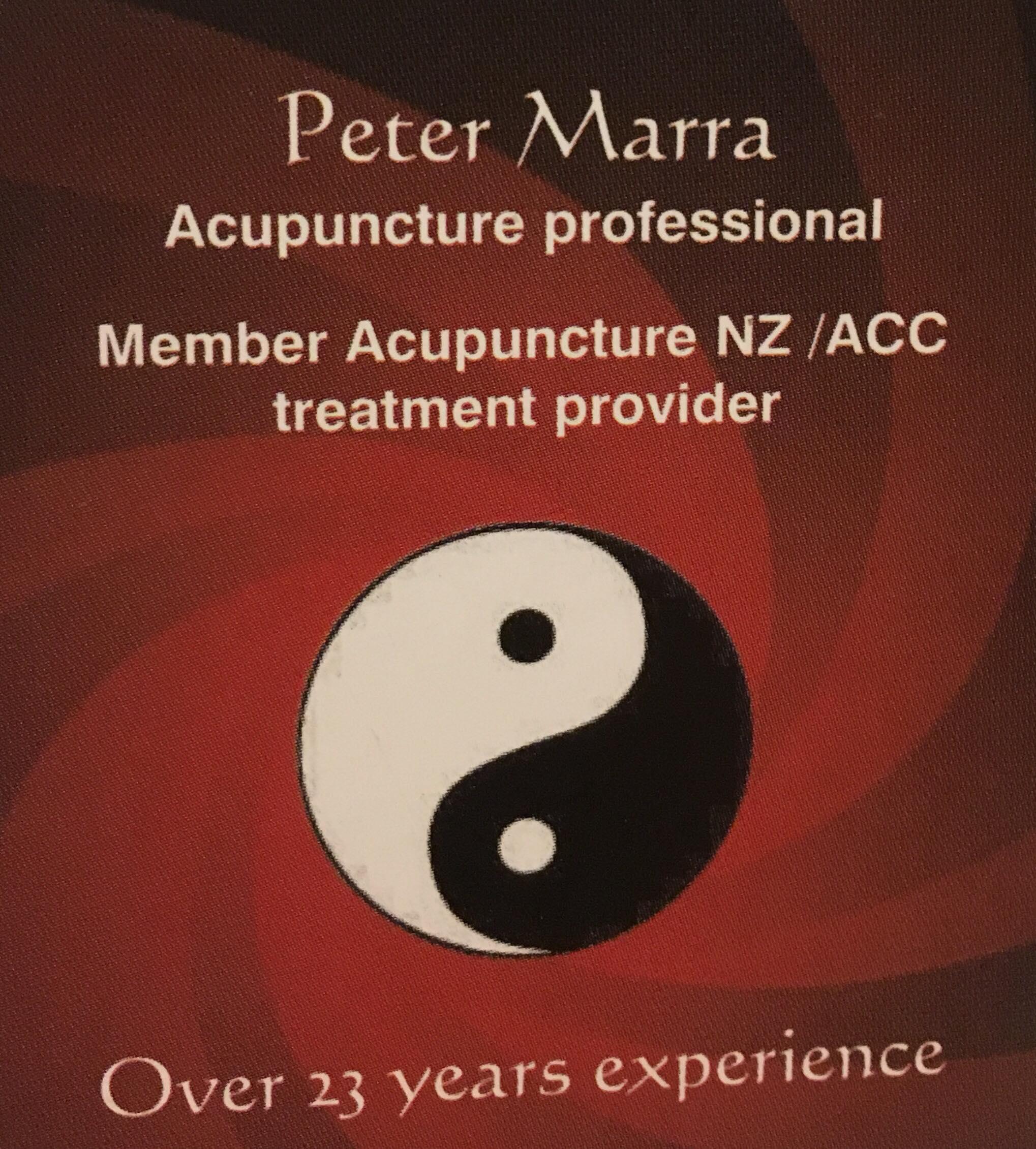 Peter Marra Acupuncture Professional