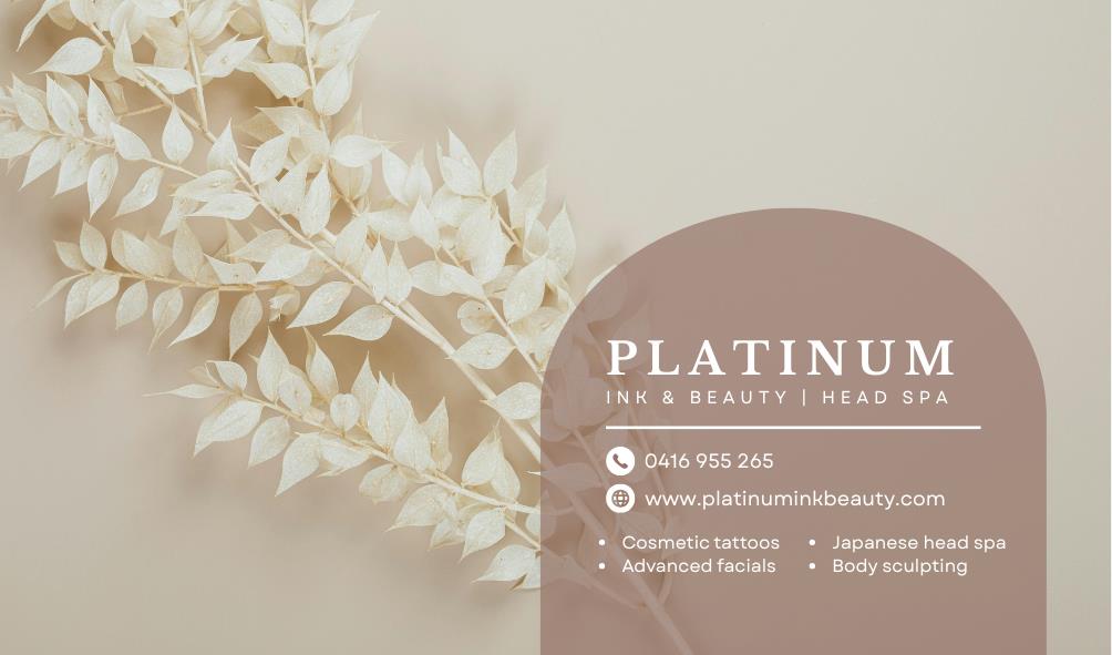 Platinum Ink & Beauty | Head Spa